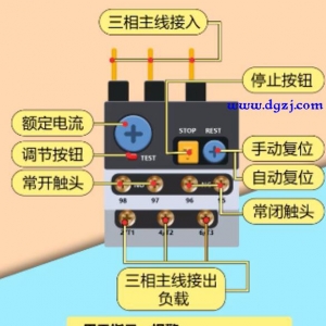 热继电器的原理和使用方法
